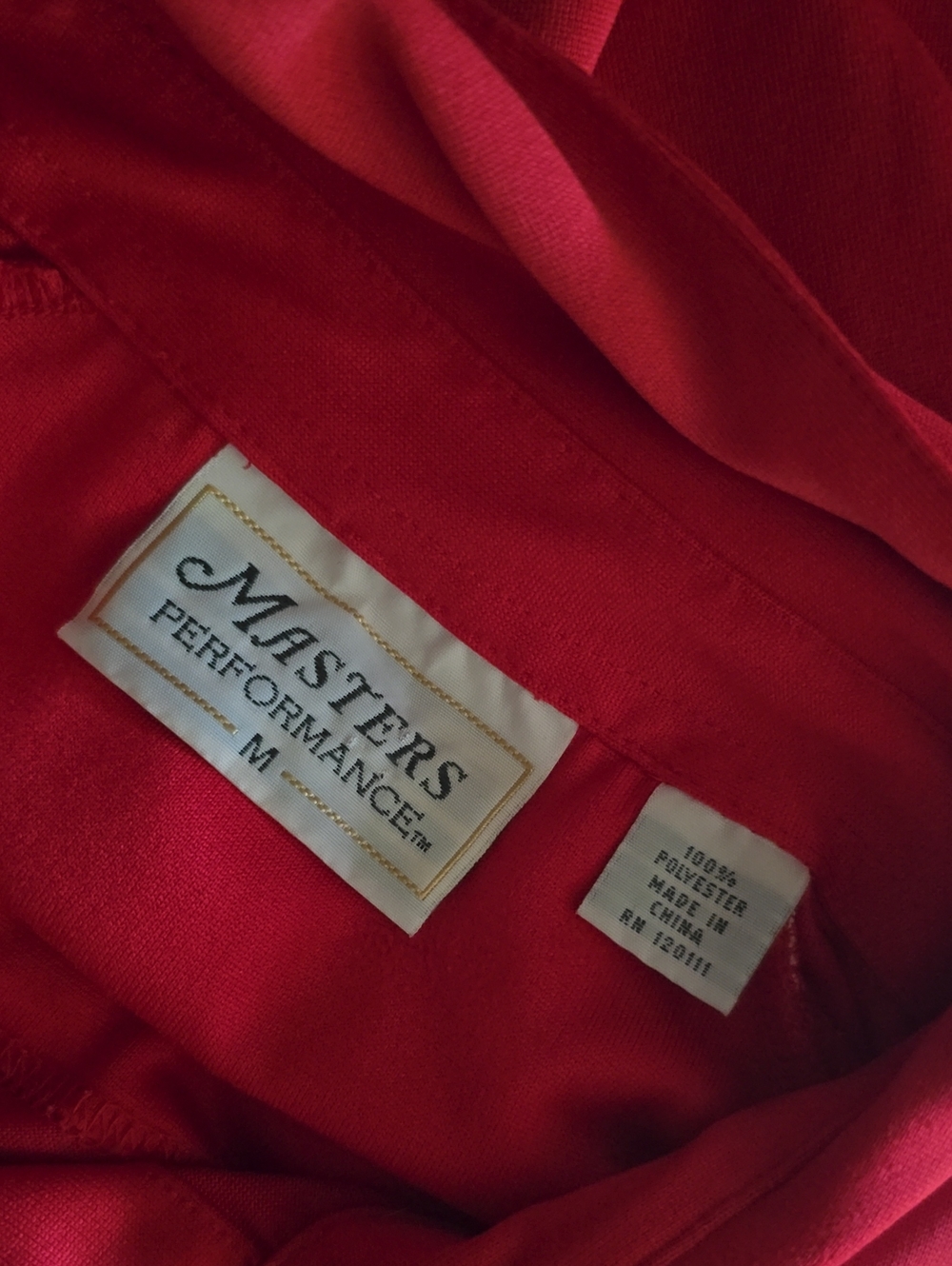 Masters Performance | Red Polo Shirt - Picture 6 of 8